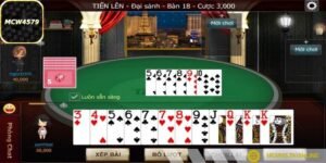Tiên lên là game bài trực tuyến được lòng người chơi