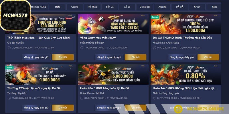 Phần thưởng khi tham gia ưu đãi siêu hấp dẫn